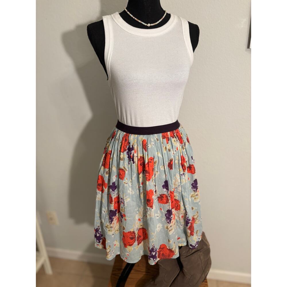 GINA TRICOT French Garden 100% Cotton Flounce skirt